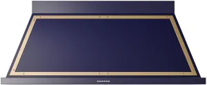 Ilve UANB60MBG Nostalgie 60 Inch Blue Wall Mount Range Hood