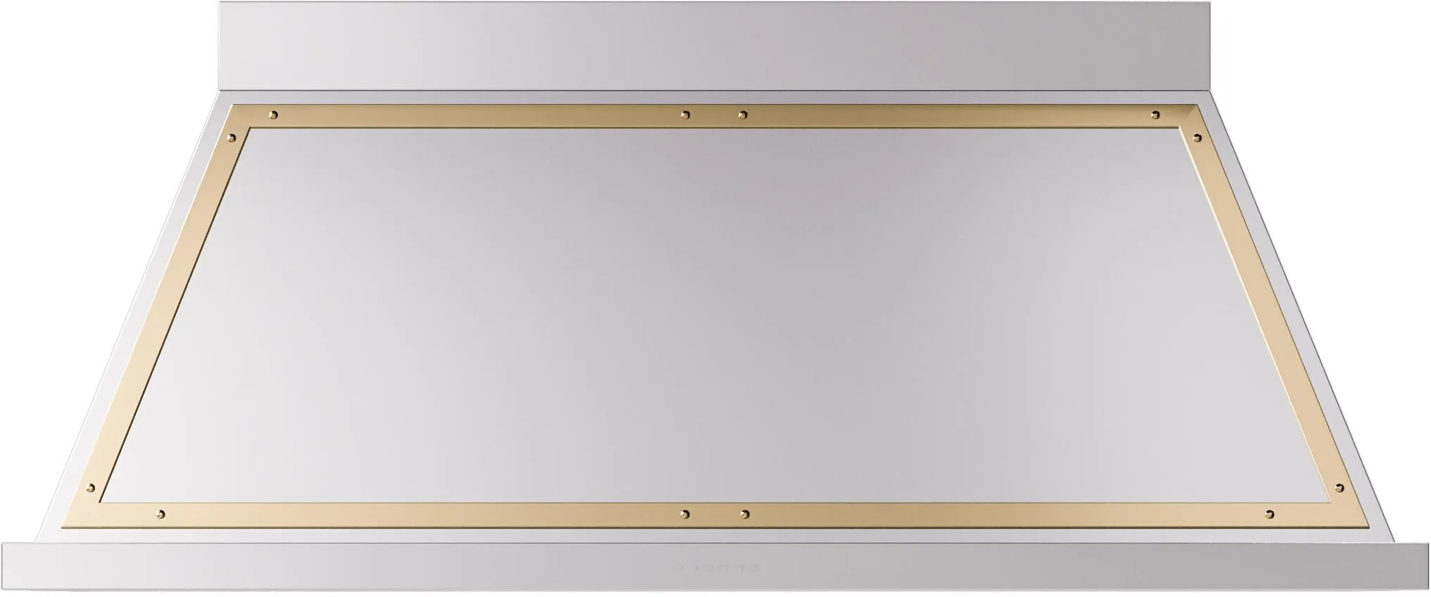 Ilve UANB60SSG Ilve Uanb60Ssg Nostalgie 60" Hood In Stainless Steel With Brass Trim
