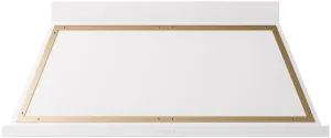 Ilve UANB60WHG Nostalgie 60 Inch White Wall Mount Range Hood
