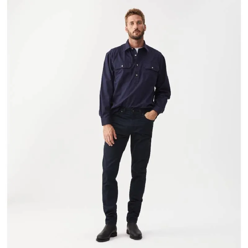 Hot Deal Alert R.M.Williams Loxton Drill Mens Jeans - Navy