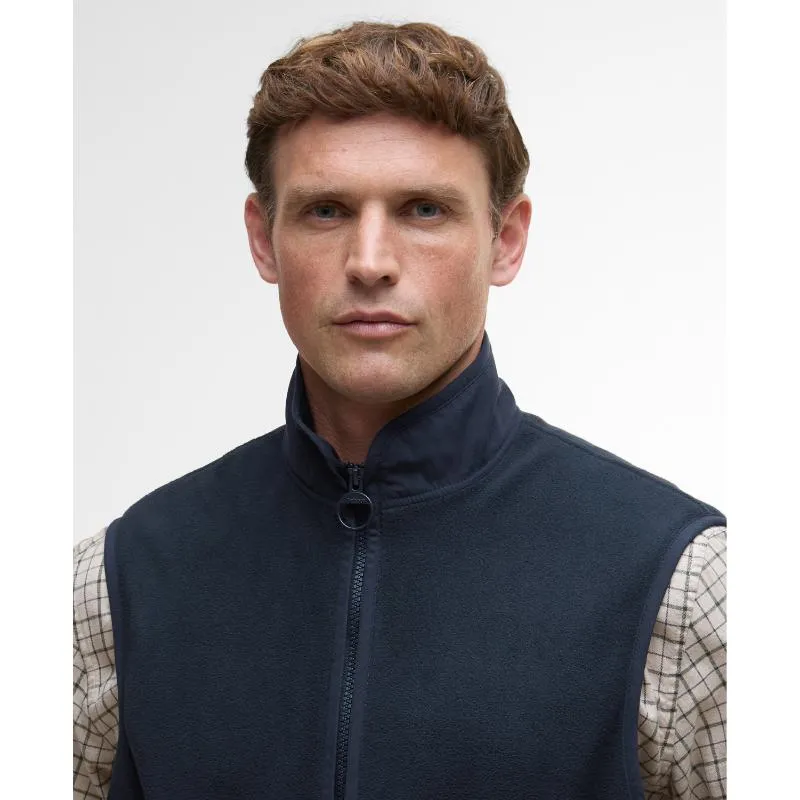 Big Sale Today Barbour Lowich Mens Fleece Gilet - Navy