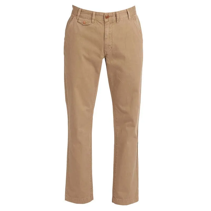 Barbour Neuston Twill Mens Trousers - Stone Special Steal Event