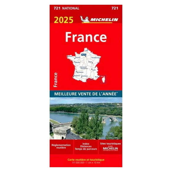 Michelin France Map #721 Instant Deal Today Online Exclusive Deal