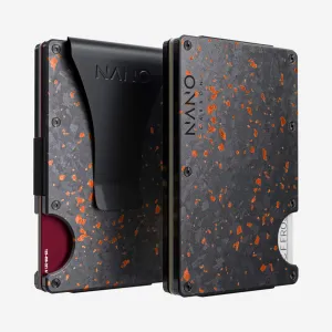 Flash Sale Now Money Clip Wallet (Nero/Arancione)