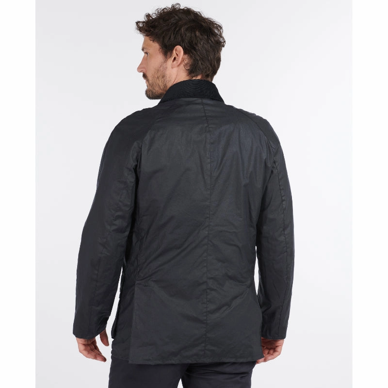 Barbour Ashby Mens Lightweight Wax Jacket - Royal Navy Exclusive Online Discount
