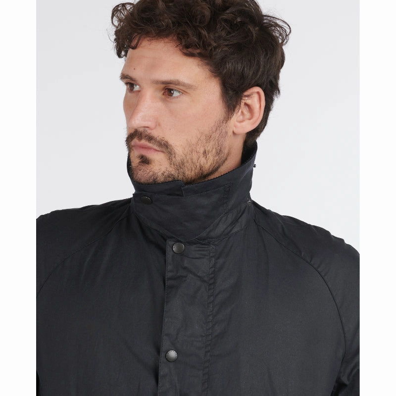Shop Grab Savings Grab It Fast Barbour Ashby Mens Lightweight Wax Jacket - Royal Navy