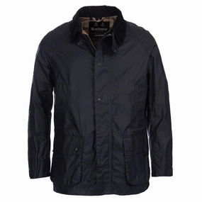 Barbour Ashby Mens Lightweight Wax Jacket - Royal Navy Shop Now Save