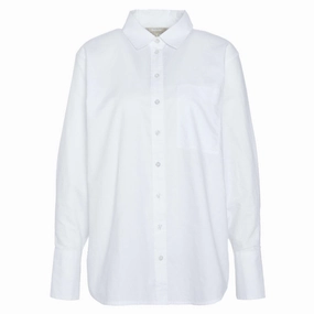 Barbour Josephine Ladies Shirt - White Special Savings Today Limited Edition Offer
