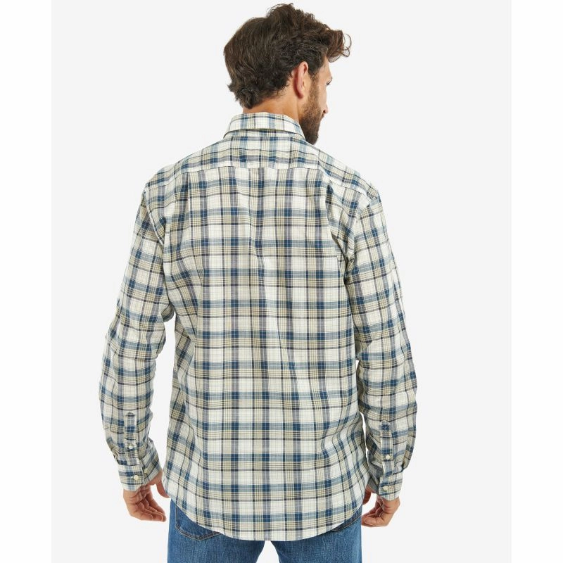 Today Only Savings Barbour Sadle Mens Shirt - Stone