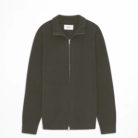 Gift Sale Event Nn07 Danny Full Zip Knit Dark Army