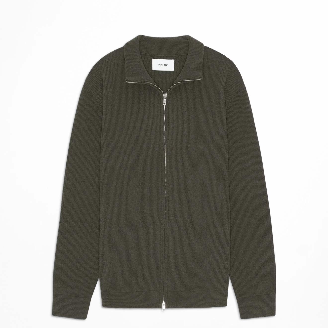 Gift Sale Event Nn07 Danny Full Zip Knit Dark Army
