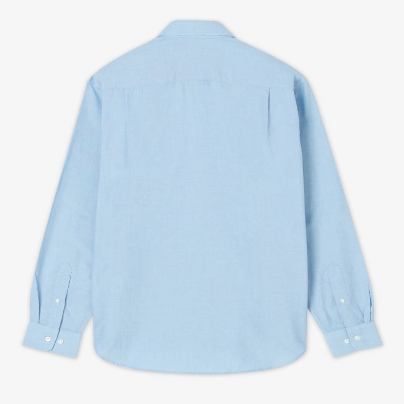 Sweet Deal Today R.M.Williams Collins Button Down Mens Shirt - Light Blue