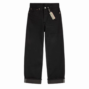 Rrl By Ralph Lauren High Boy Fit Black Selvedge Jean Black Grab the Deal Now