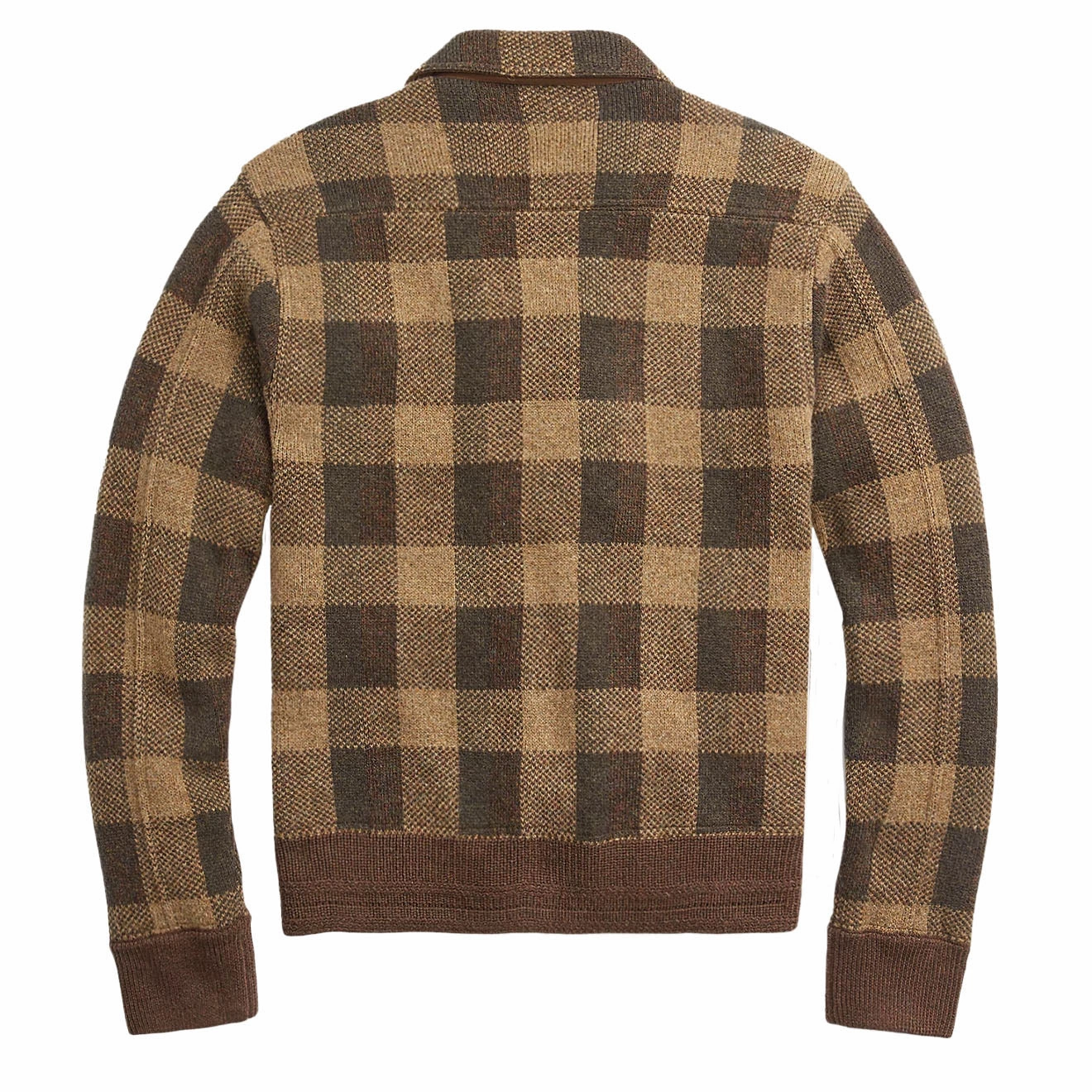Rrl By Ralph Lauren Plaid Wool Jumper Jacket Olive Multi Hot Offer Ending Soon