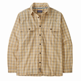Patagonia L/S Island Hopper Shirt Dipper / Beeswax Tan Shop Grab Offer