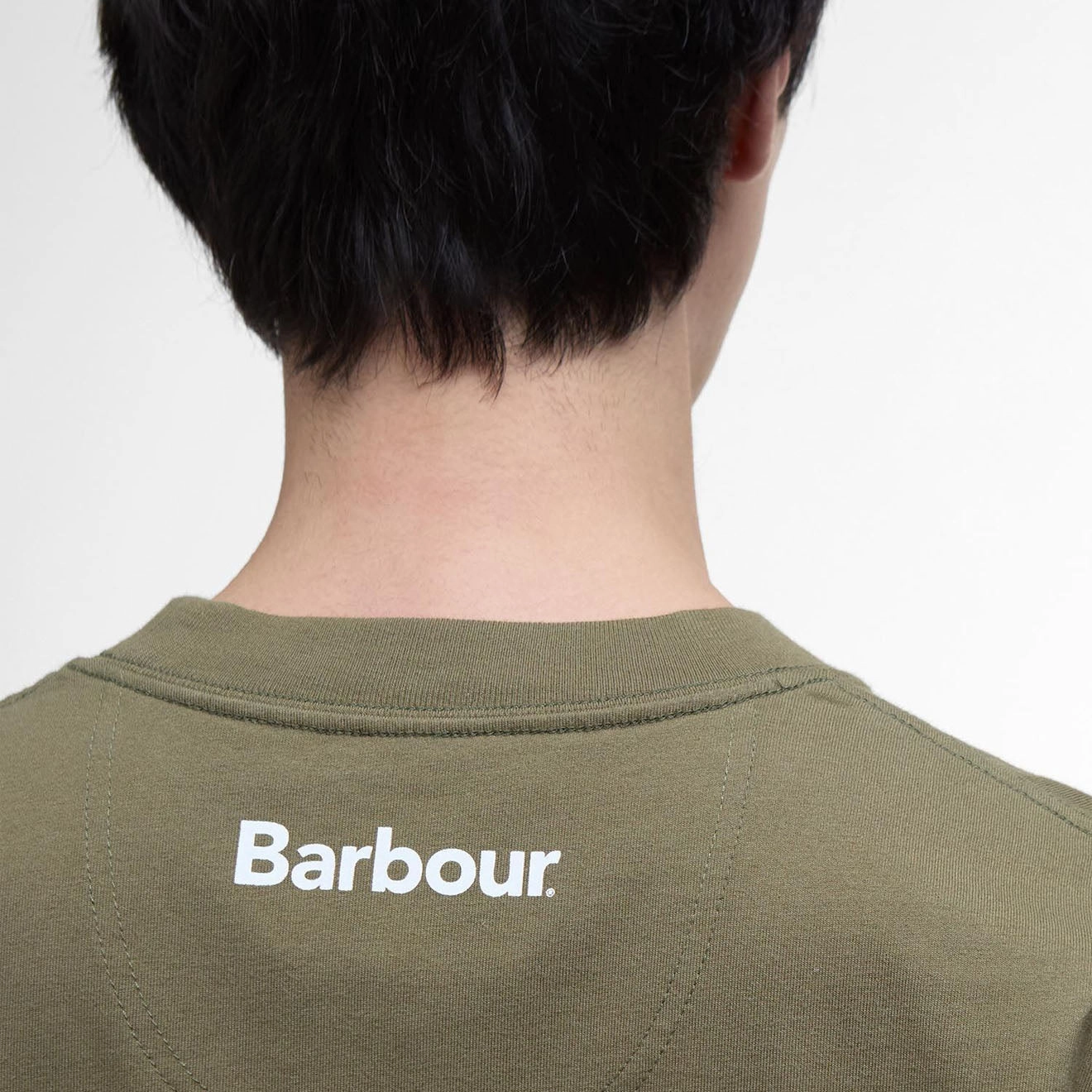 Barbour All-Weather Graphic Fit T-Shirt Mid Olive Clearance Savings Now Hot Sale Alert