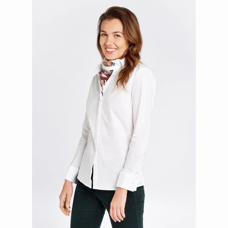 Dubarry Daffodil Ladies Classic Shirt - White Trending Savings Now Shop Save Big