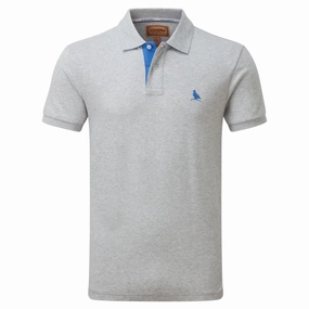 Hot Deal Alert Today Only Special Schoffel St Ives Jersey Mens Polo Shirt - Grey