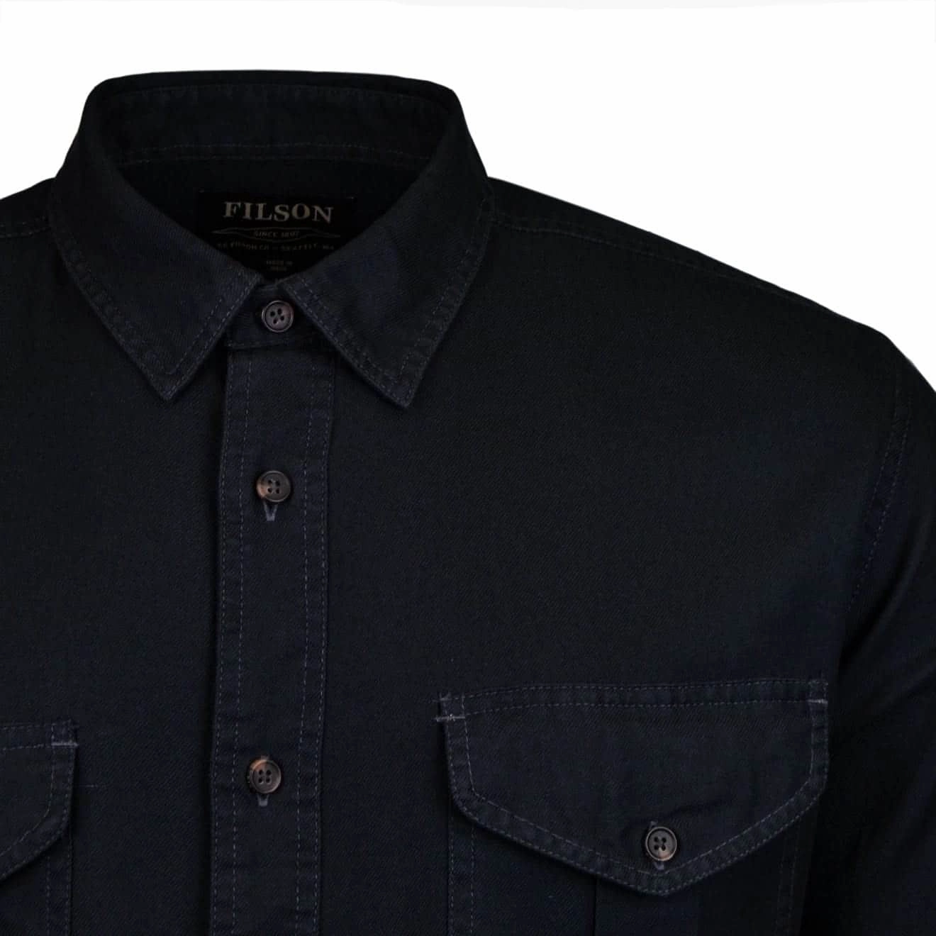Steal the Deal Now Exclusive Online Discount Filson Lightweight Alaskan Guide Shirt Midnight Navy
