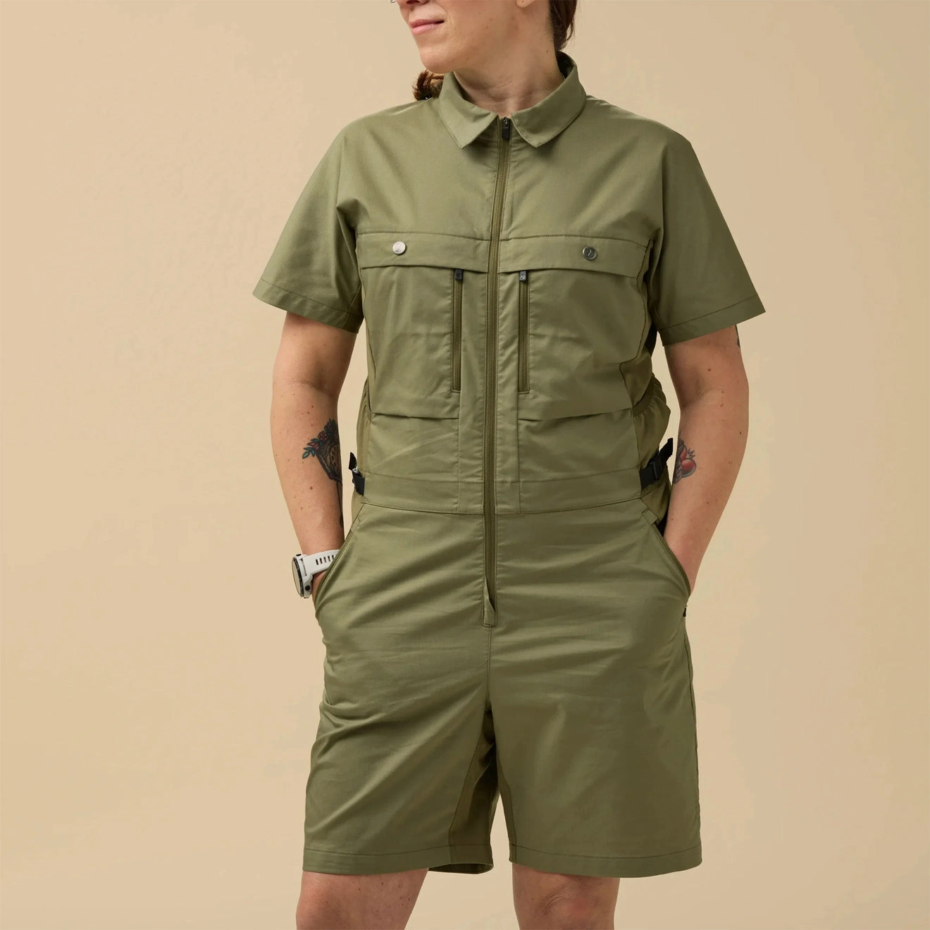 Clearance Sale Steal the Deal Now Fjallraven Womens Hoja Field Suit Green