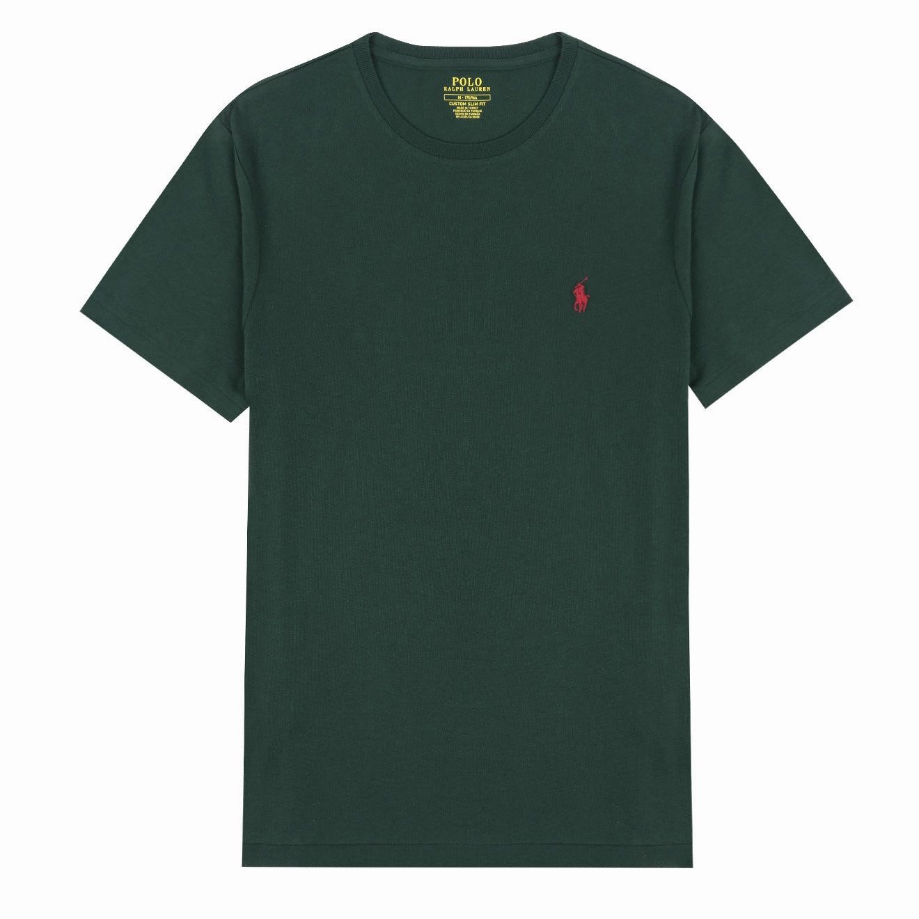 Limited Stock Hot Deal Polo Ralph Lauren Custom Slim Fit Cotton T-Shirt College Green