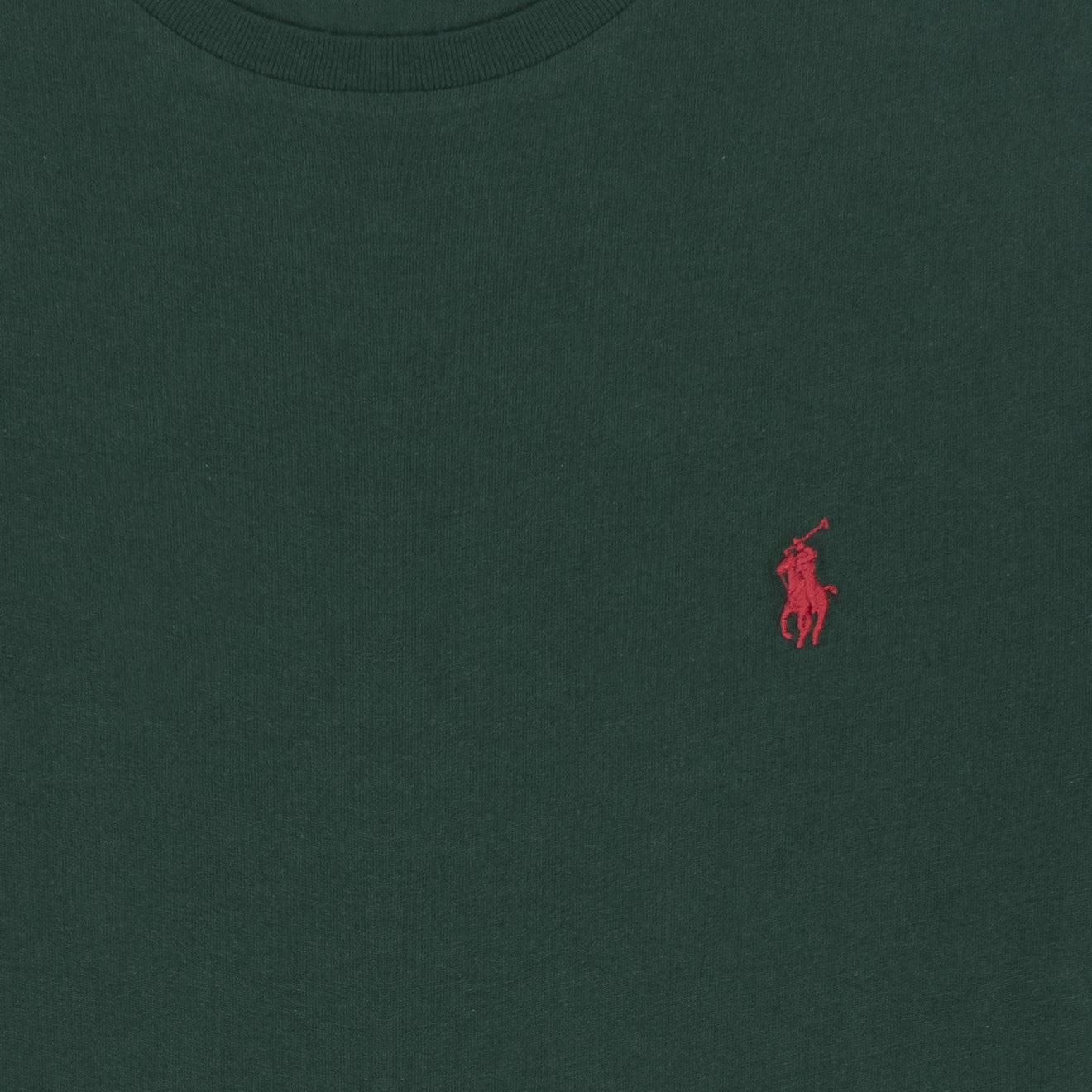 Polo Ralph Lauren Custom Slim Fit Cotton T-Shirt College Green Flash Sale Alert Now