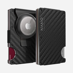 006 Airtag Money Clip Wallet (Stealth Black/Ghost Silver) Big Clearance Event Flash Deal Alert