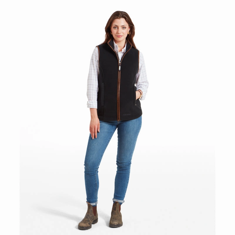 Schoffel Lyndon Ladies Fleece Gilet - Gunmetal Shop the Savings Hot Item Clearance