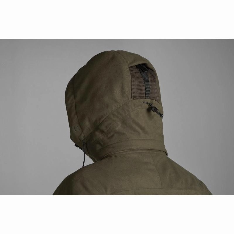 Trending Hot Deal Seeland Climate Hybrid Thinsulate Mens Seetex Waterproof Jacket - Pine Green