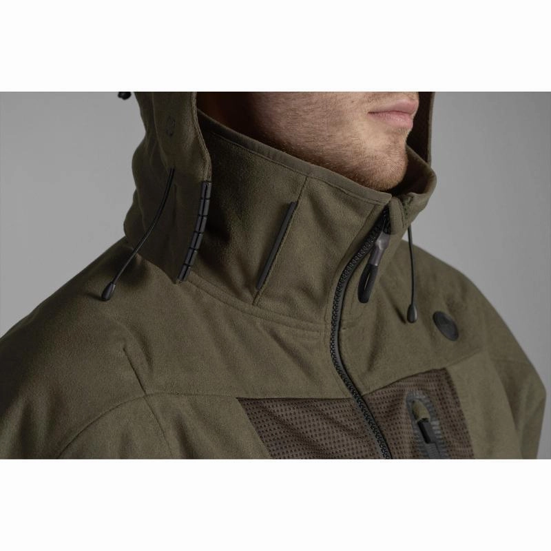 Seeland Climate Hybrid Thinsulate Mens Seetex Waterproof Jacket - Pine Green Shop Grab Offer