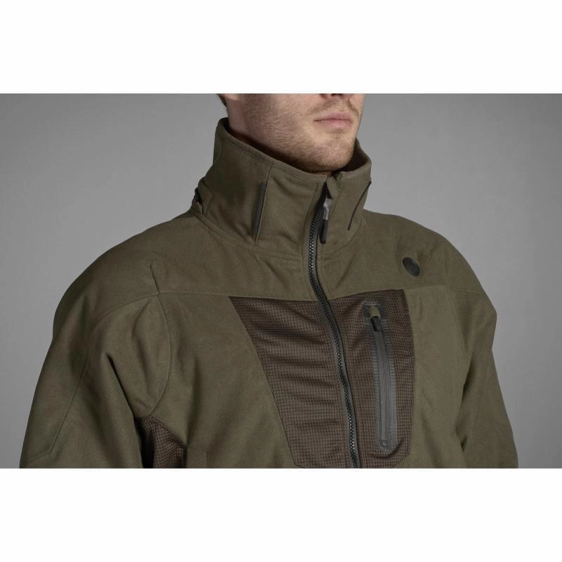 Mega Discount Today Shop the Savings Now Seeland Climate Hybrid Thinsulate Mens Seetex Waterproof Jacket - Pine Green