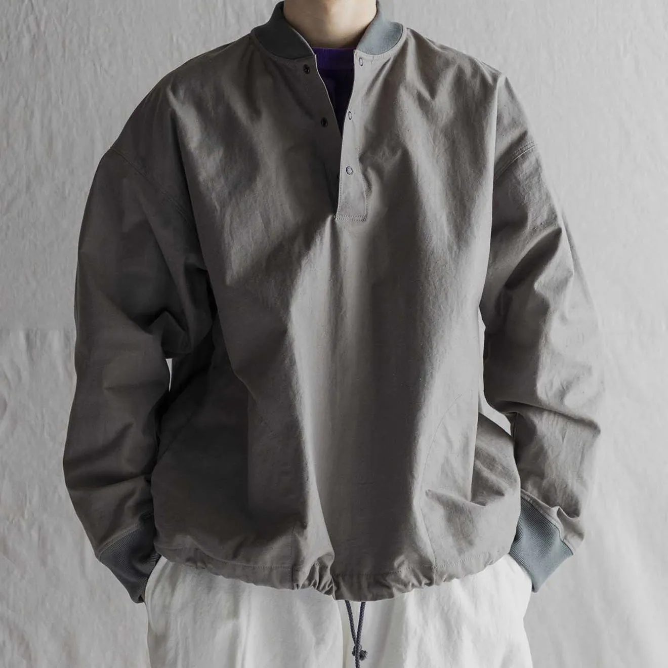 Jackman Back Nep Himo Gj Neck True Gray Price Slash Today