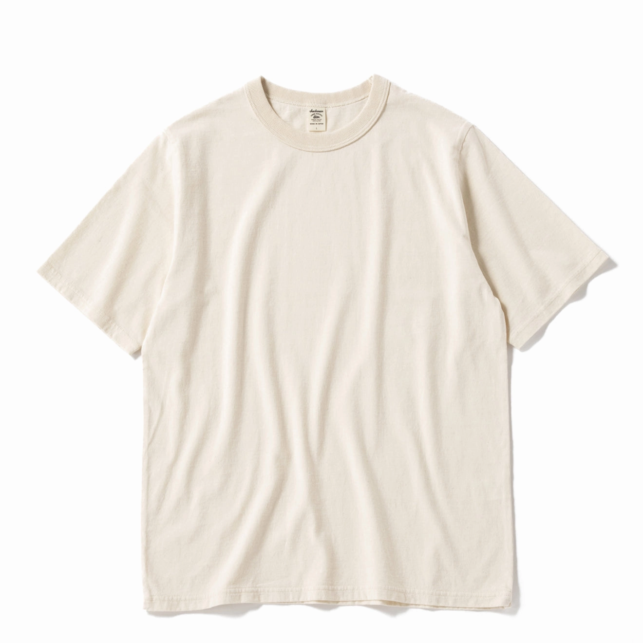 Jackman Lead-Off T-Shirt Ecru Save Big Online