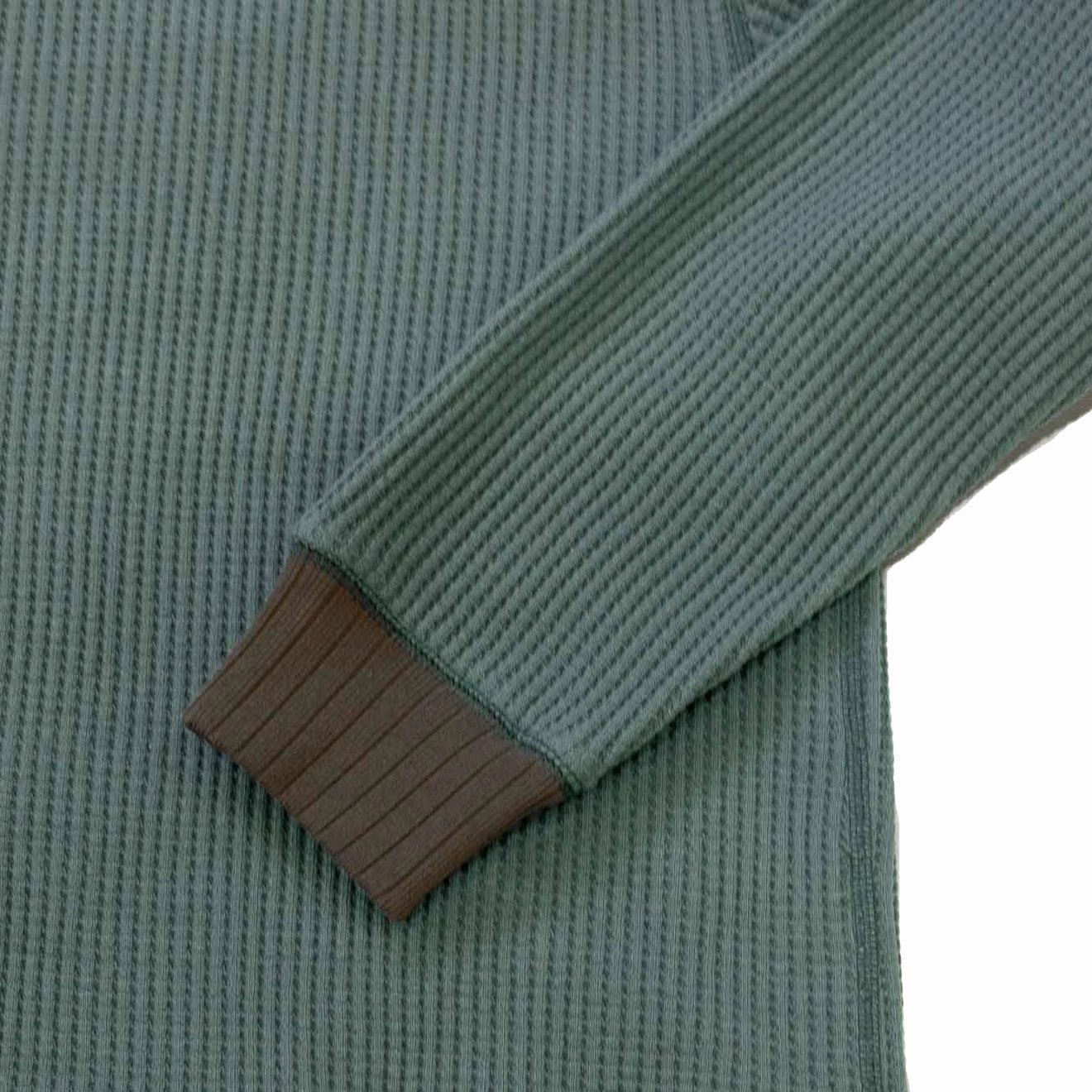 Today Only Savings Hot Offer Event Jackman Waffle Mid-Neck Ivy / Wood