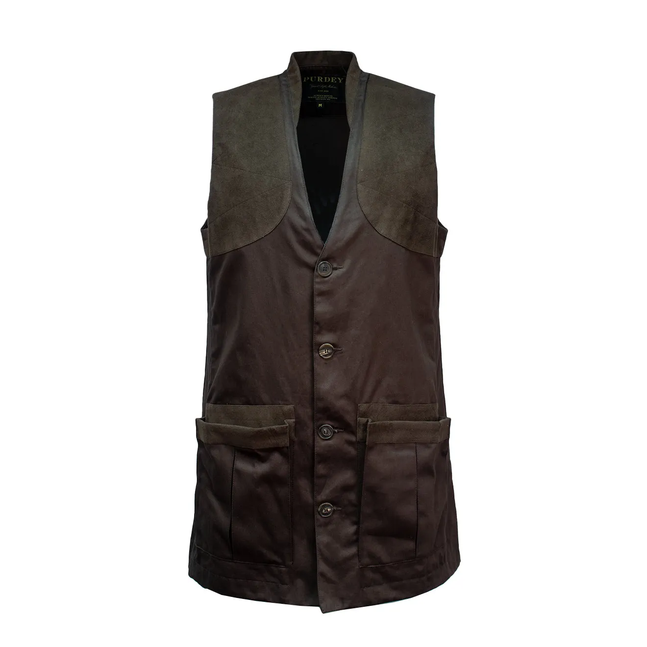Today Only Discount Alert James Purdey Winter Sporting Vest Dark Green