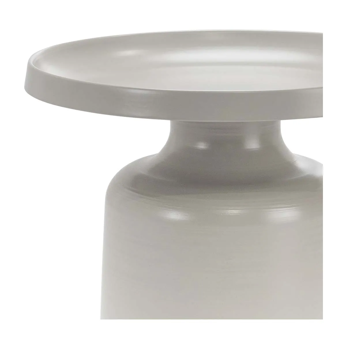 Javi Pedestal Tray Side Table