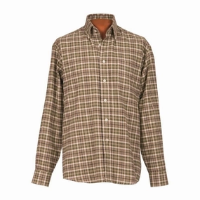 John Field Mens Anti-Midge Cotton Shirt Daily Deal Frenzy