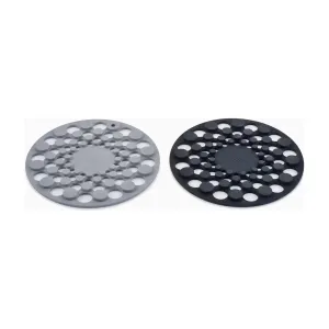 Joseph Joseph Spot-On Set of 2 Grey Silicone Trivets