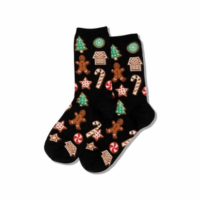 Todays Special Savings Daily Hot Deal K.Bell  Women'S Holiday Cookies Crew Socks