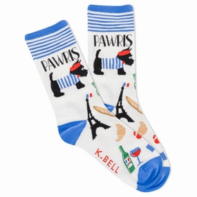 Deal Frenzy Today K.Bell Women'S Pawris Crew Socks