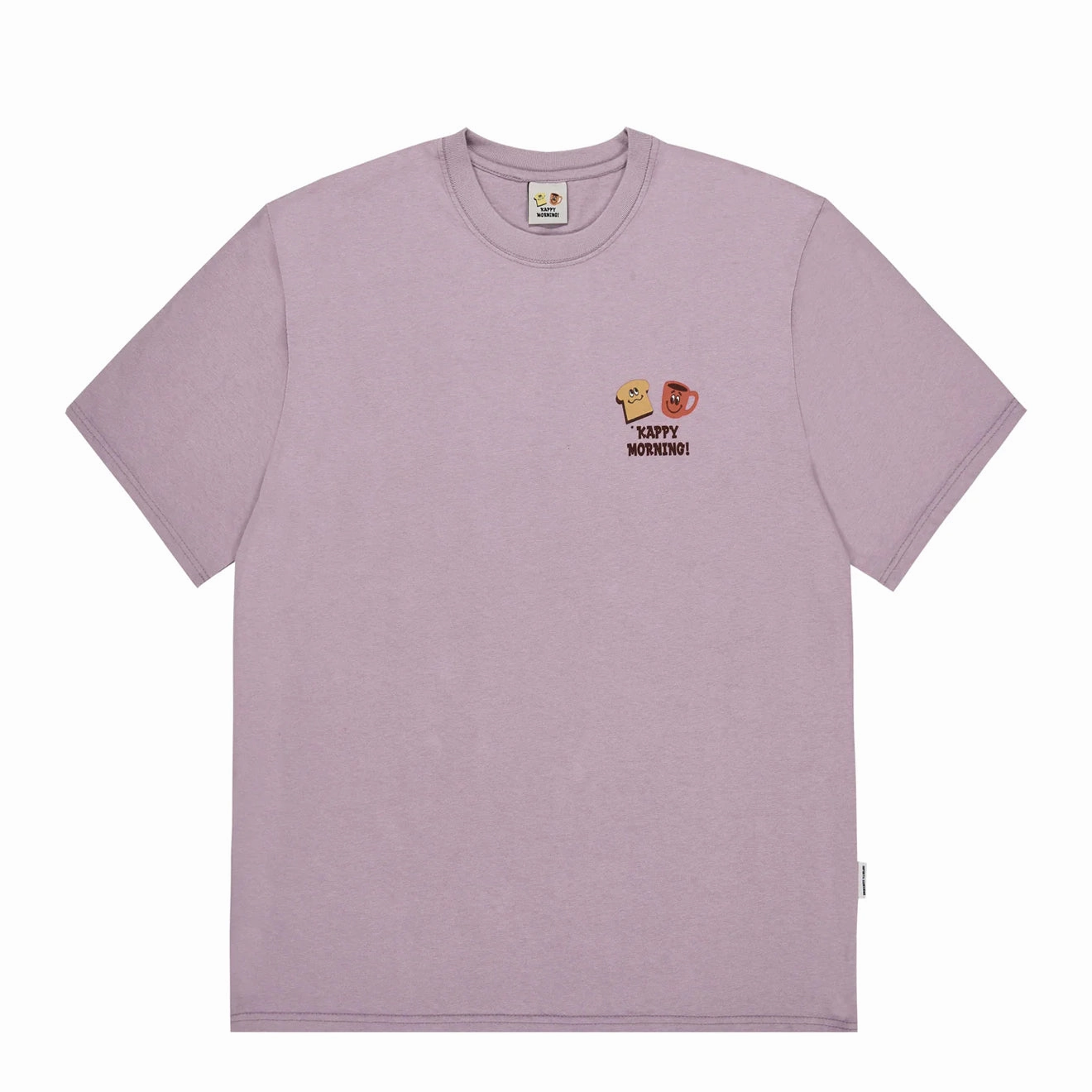 Kappy Kappy Morning Half T-Shirt Toru Fukuda Edition Lilac Limited Stock Deals