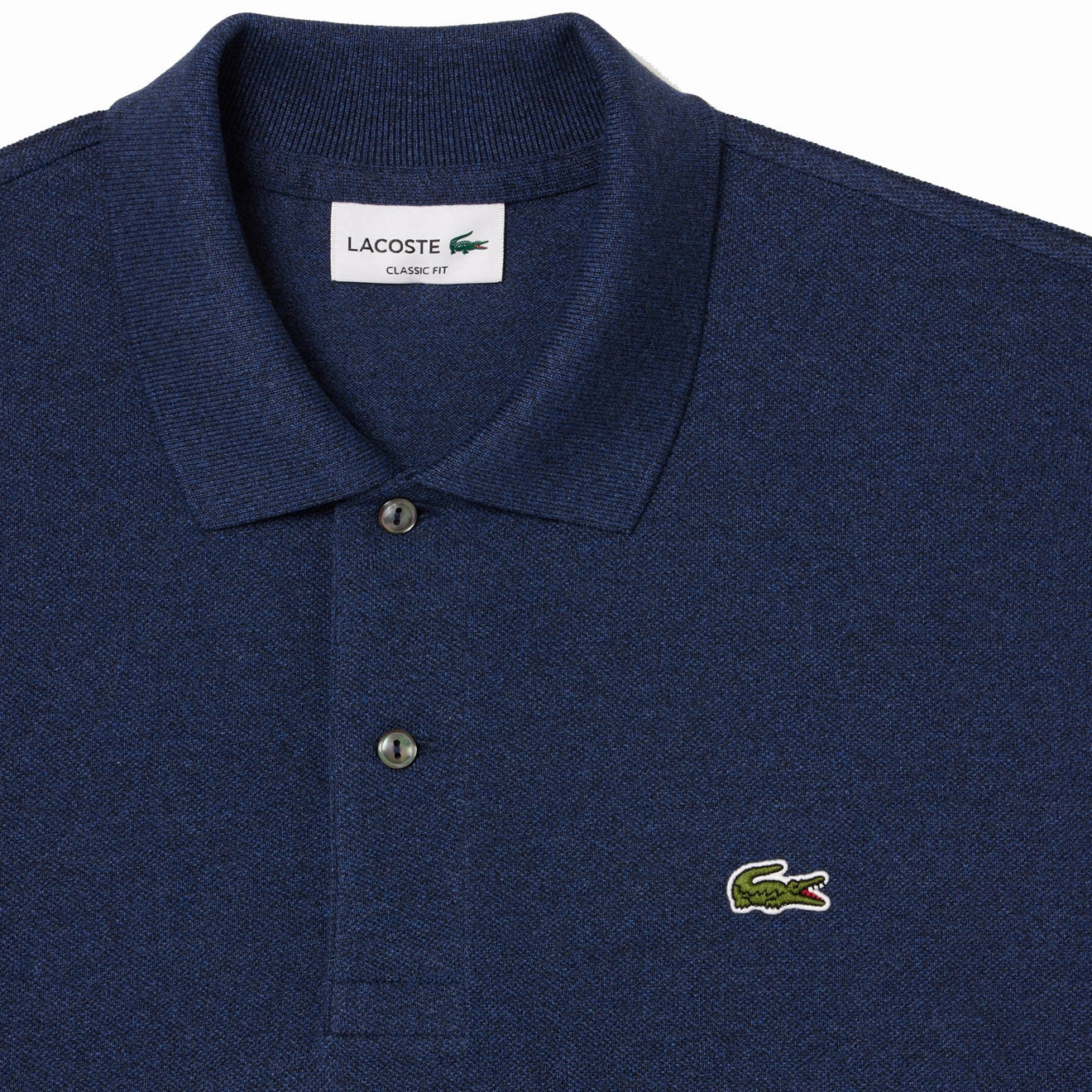 Today Only Hot Pick Instant Discount Lacoste Classic Fit L. 12. 12 Marl Polo Shirt Blue Chine