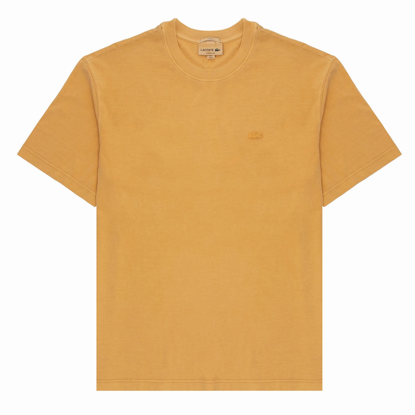 Lacoste Eco Dye T-Shirt Golden Haze Shop Grab Savings