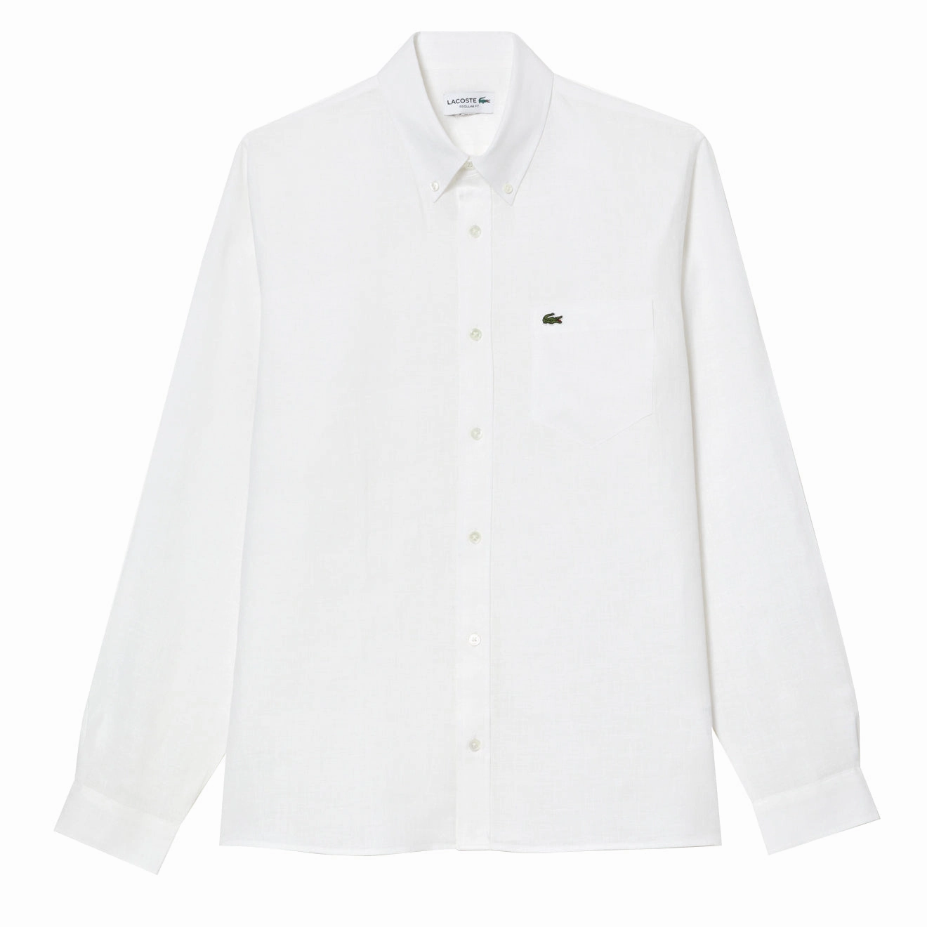 Hot Offer Event Lacoste Linen Shirt White