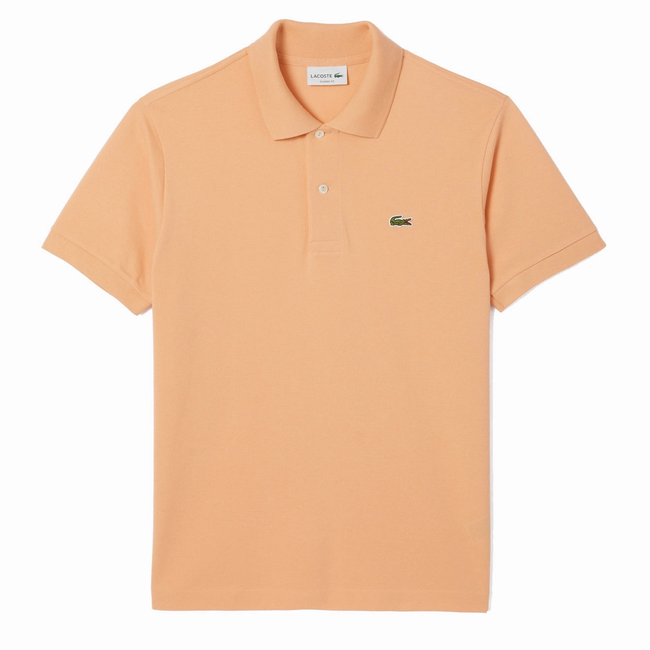 Lacoste Original L.12.12 Petit Piqu Cotton Polo Shirt Light Orange Today Only Hot Pick