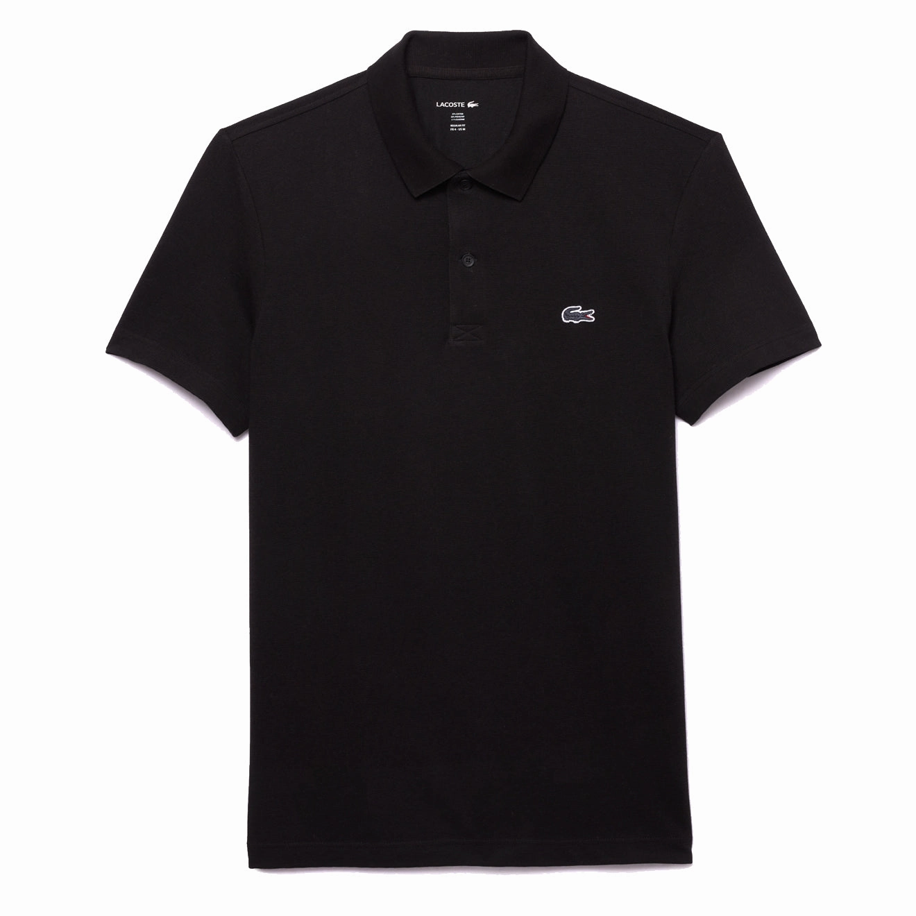 Lacoste Regular Fit Cotton Polo Shirt Black Big Savings Today Online Exclusive Savings