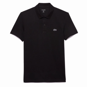 Lacoste Regular Fit Cotton Polo Shirt Black Big Savings Today Online Exclusive Savings
