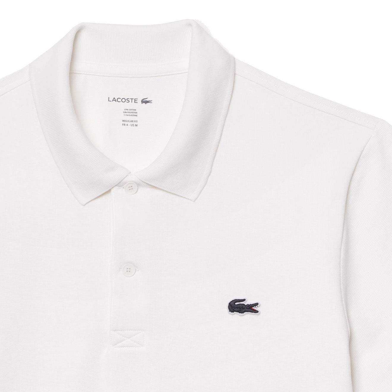 Today Only Savings Trending Hot Picks Lacoste Regular Fit Cotton Polo Shirt White