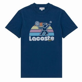 Best Deal Online Lacoste Retro Tennis T-Shirt Globe