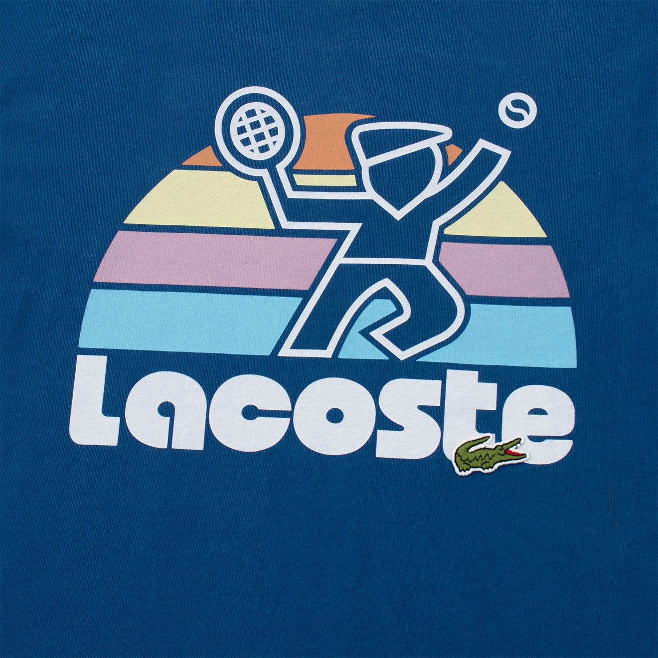 Lacoste Retro Tennis T-Shirt Globe Hot Offer Inside